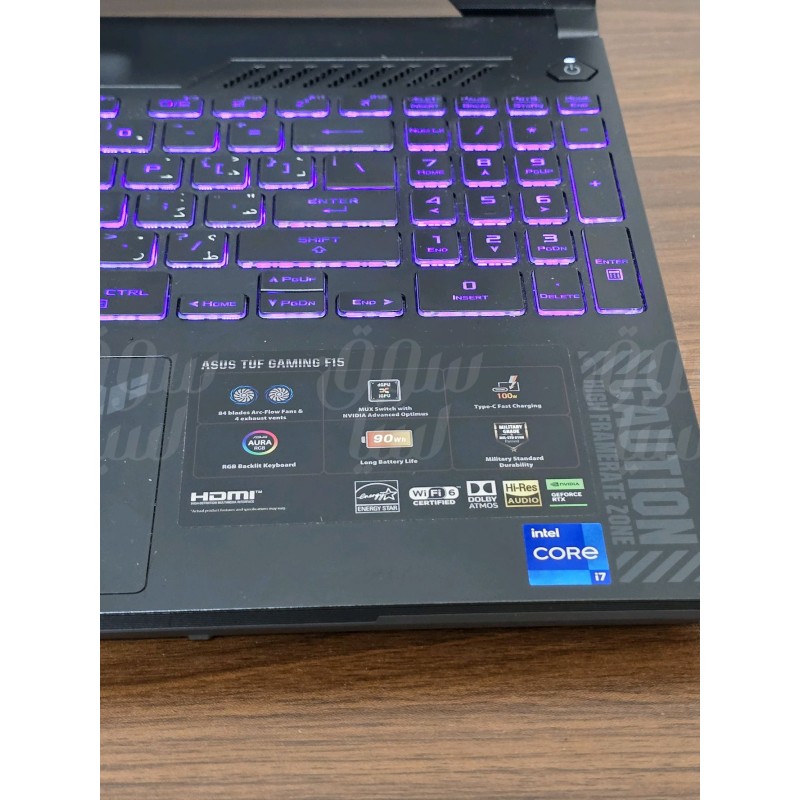 لابتوب asus tuf15 rtx4070