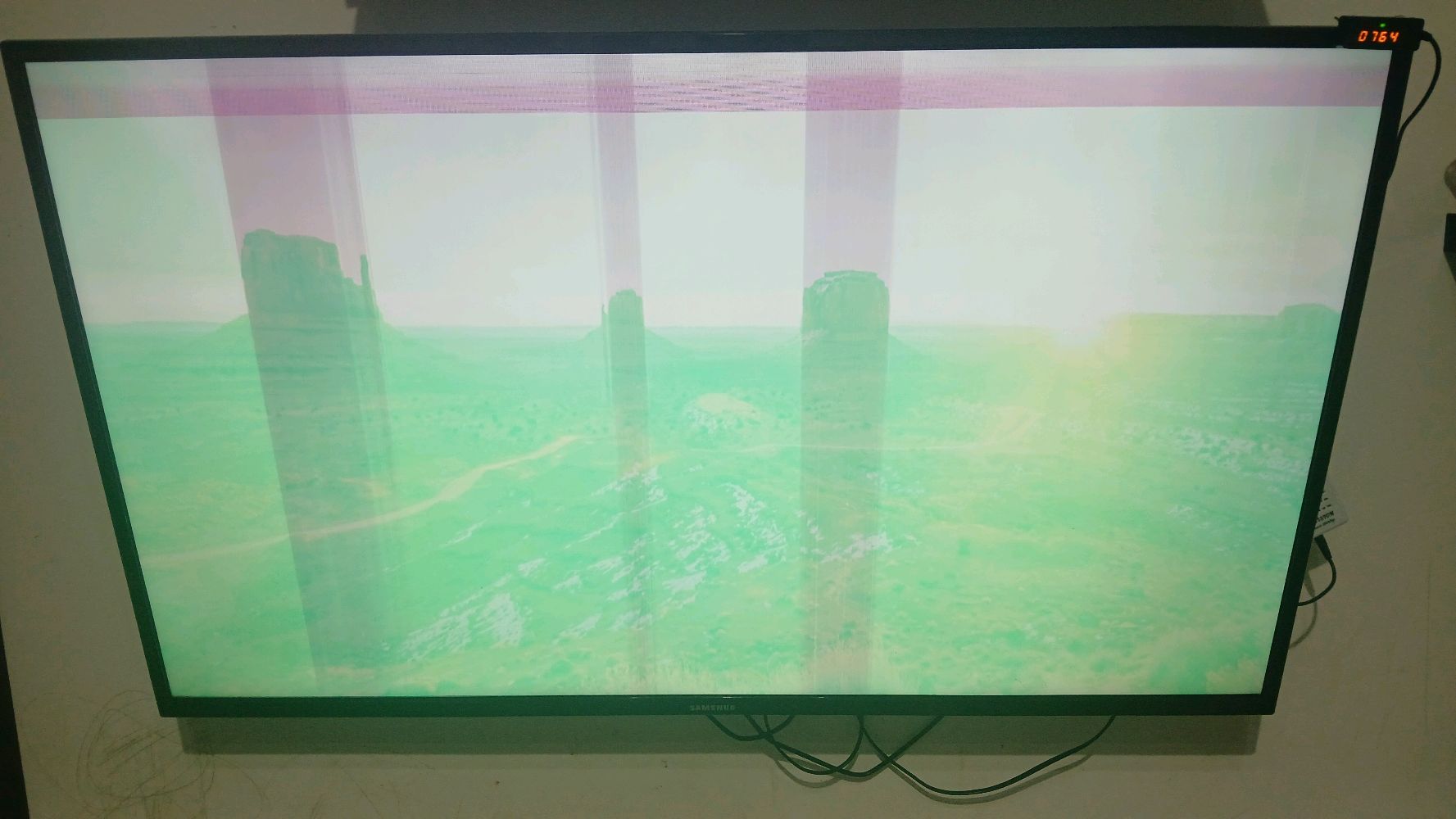 شاشة سامسونغ كوبي