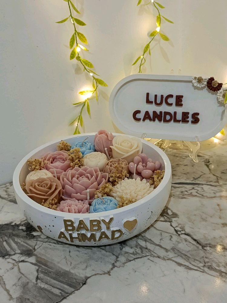 شمعة الاستقبال ❤️