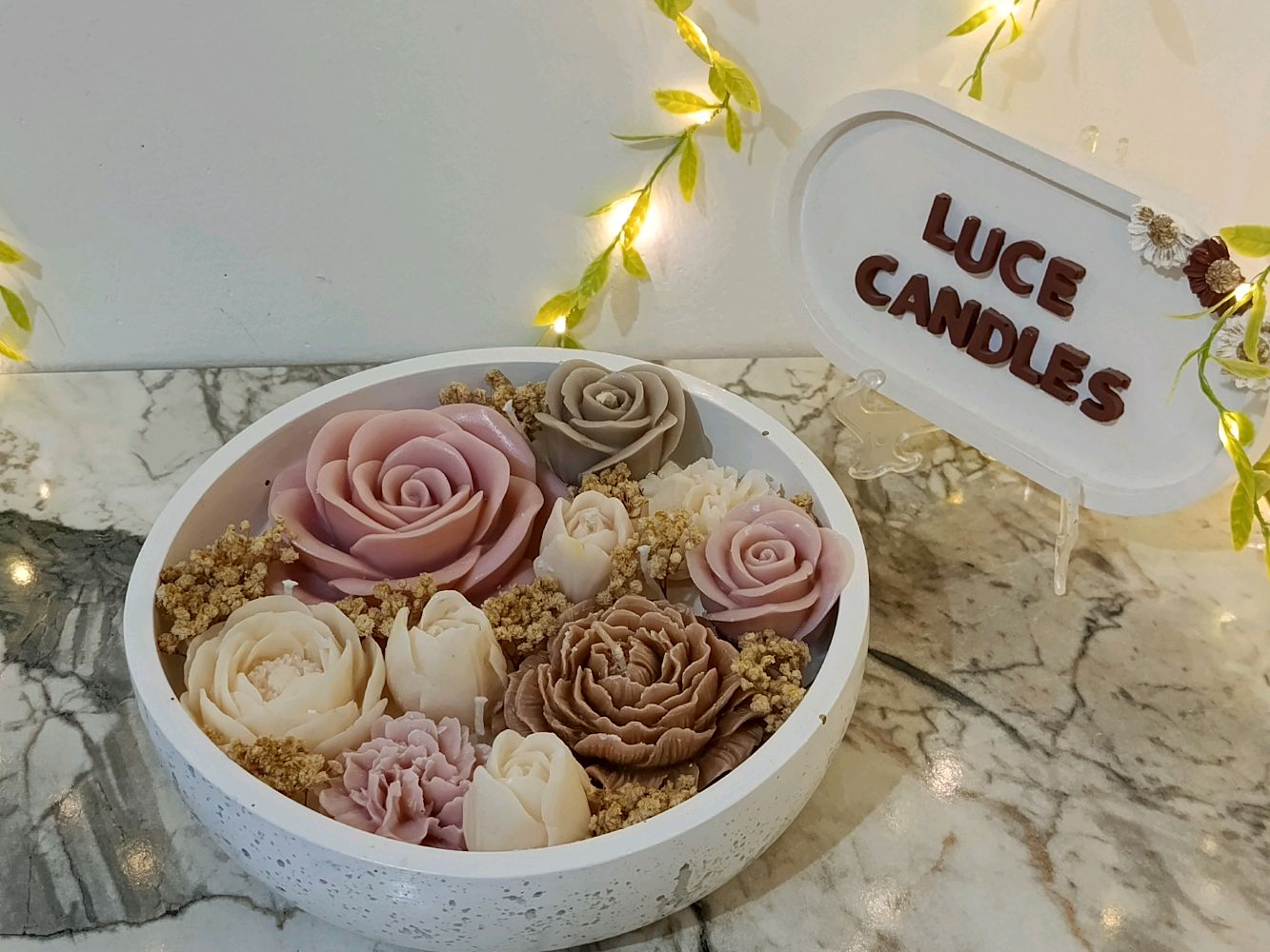 شمعة الاستقبال هدية مميزة 